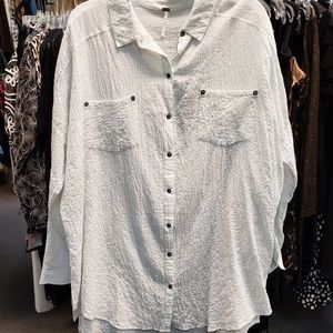 Brand New Free People white shirt